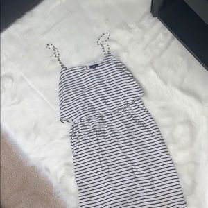 Black and White Stripe Dress